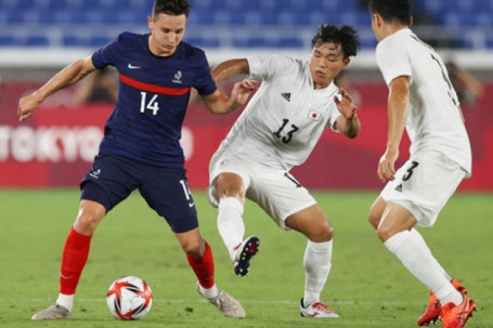 Trực tiếp bóng đá Olympic Pháp - Nhật Bản: Bàn thắng thứ 4 cho Nhật Bản (Hết giờ)