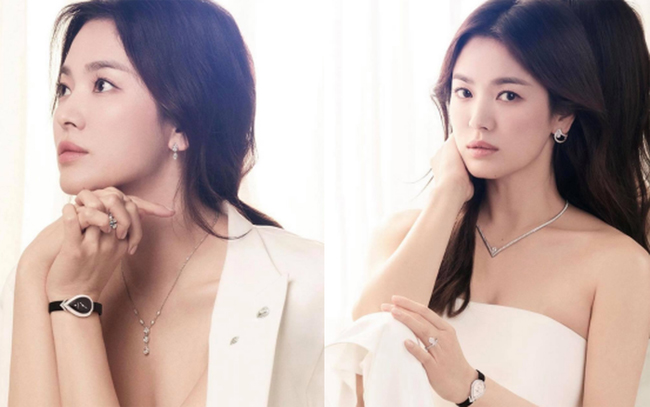 Song Hye Kyo thường được coi là tượng đài nhan sắc ở làng giải trí Hàn Quốc.
