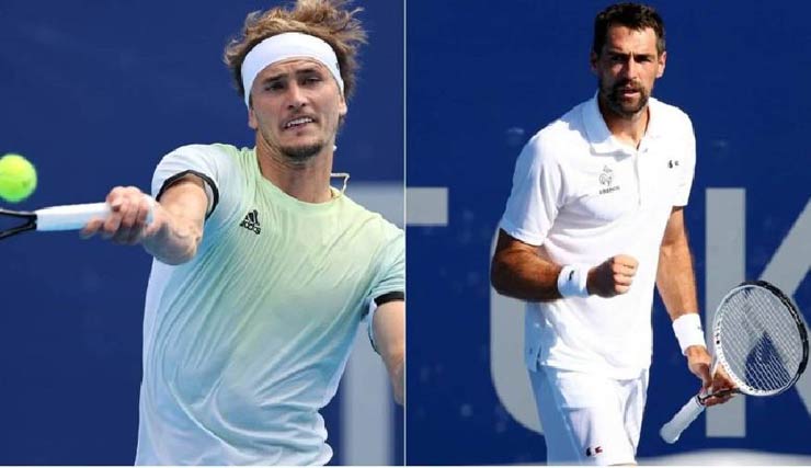 Zverev vùi dập Chardy để tiến vào bán kết gặp Djokovic