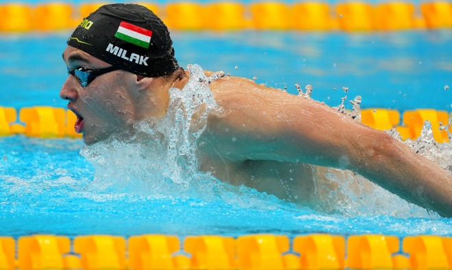 Milak còn xuất sắc hơn huyền thoại Michael Phelps ở nội dung 200m nội dung bơi bướm dành cho nam