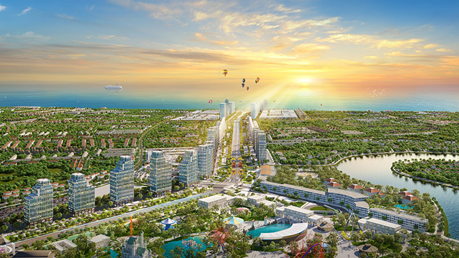 Sun Grand Boulevard nằm tại tâm điểm vàng, thu hút mọi dòng khách du lịch tới Sầm Sơn