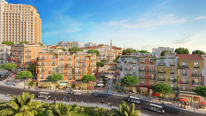 The Center không chỉ thuận lợi để kinh doanh mà còn sở hữu kiến trúc giàu tính nghệ thuật