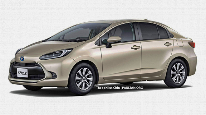 Xem trước thiết kế Toyota Vios thế hệ mới, hiện đại và thời trang hơn - 4