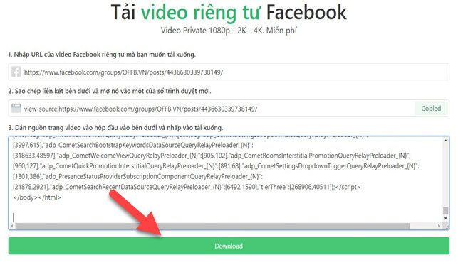 Cách tải video trên Facebook nhanh nhất - 12