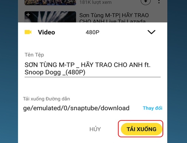 Cách tải video trên YouTube về điện thoại và máy tính nhanh nhất - 10