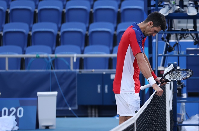 Nole thất bại toàn tập&nbsp;tại Olympic Tokyo