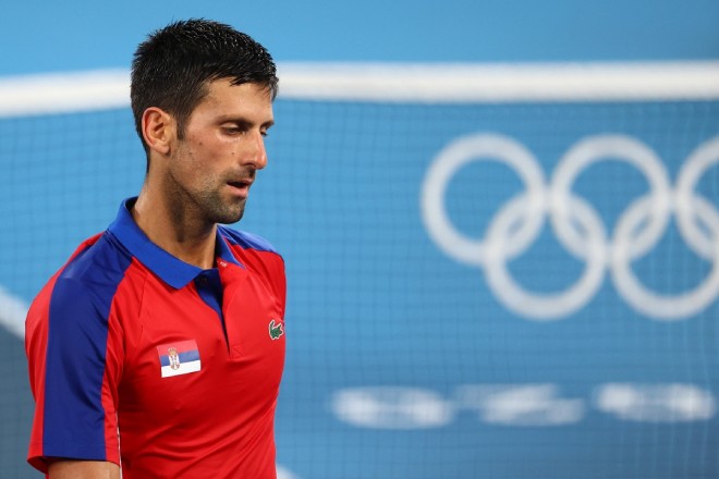 Djokovic vỡ mộng giành "cú đúp vàng" ở Olympic Tokyo