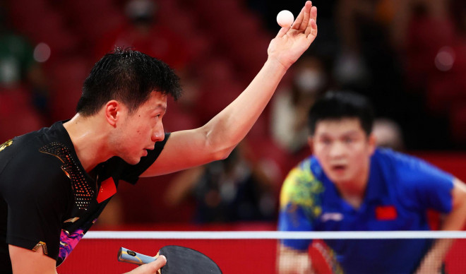 Ma Long và Fan Zhen-dong tranh chung kết đơn nam Olympic Tokyo