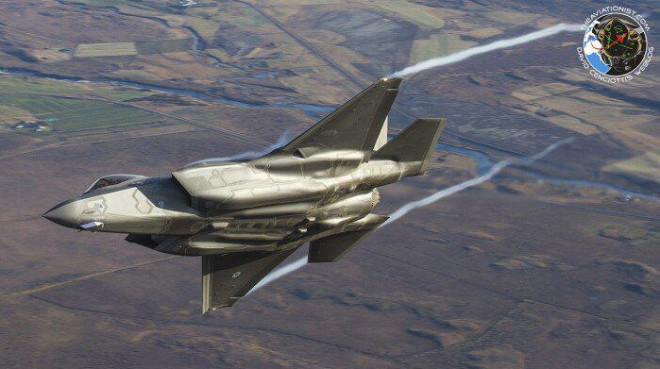 Máy bay F-35 của Không quân Italy - ảnh tư liệu.