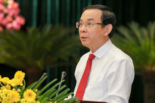 Ủy viên Bộ Chính trị, Bí thư Thành ủy TP HCM Nguyễn Văn Nên