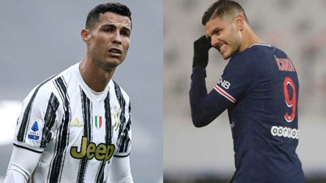 Ronaldo từng suýt gia nhập PSG nếu không có "kẻ ngáng đường" Icardi