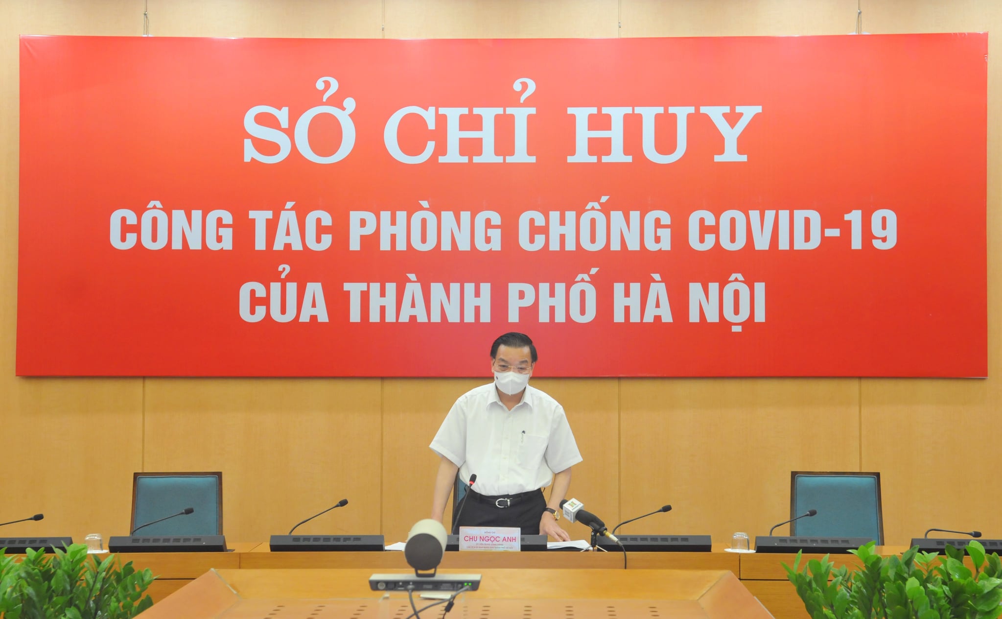 Chủ tịch UBND TP.Hà Nội Chu Ngọc Anh.