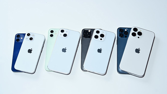 Sự khác biệt giữa dòng iPhone 12 và iPhone 13 năm nay.