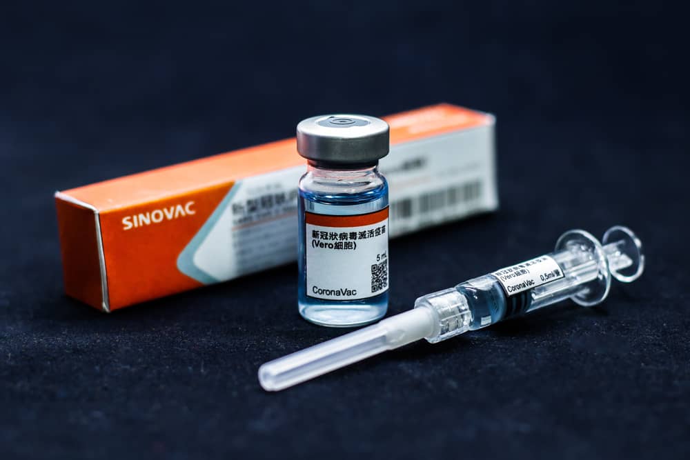 Vaccine COVID-19 CoronaVac của Sinovac. Ảnh: BR