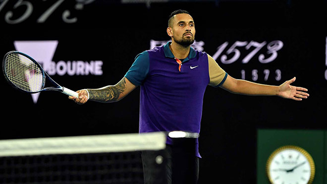 Nick Kyrgios bị loại ngay vòng 1