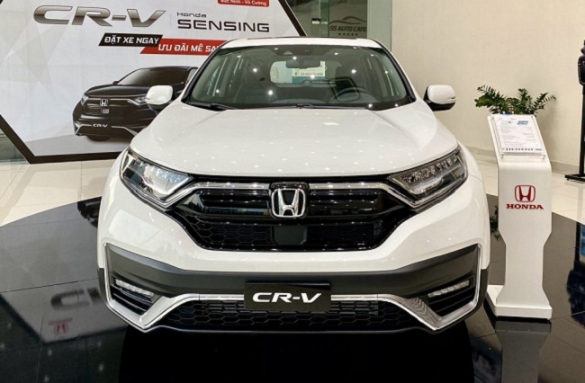 Mẫu xe Honda CR-V được ưu đãi 100% thuế trước bạ trong tháng 8