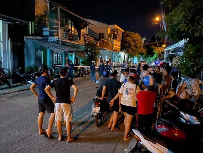 Khu vực căn nhà xảy ra vụ án