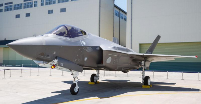 Tiêm kích F-35A Lightning II của Mỹ. Ảnh: Wikimedia Commons