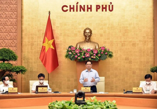 Thủ tướng Chính phủ Phạm Minh Chính sẽ chỉ đạo, điều phối chung về phòng, chống dịch Covid-19 - Ảnh: Nhật Bắc