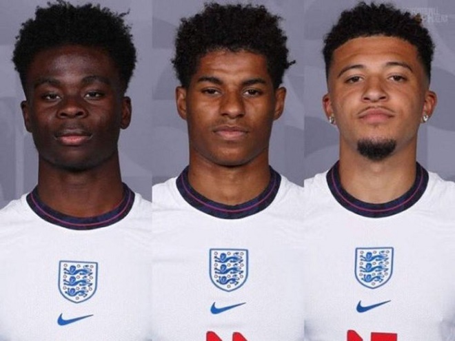 Saka,&nbsp;Rashford và&nbsp;Sancho từng bị phân biệt chủng tộc