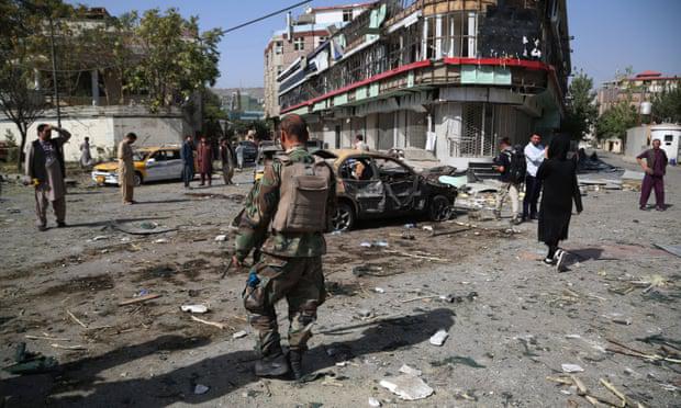 Taliban kích nổ 2 quả bom trước khi tấn công nhà của ông Mohammadi. Ảnh: Tân Hoa Xã
