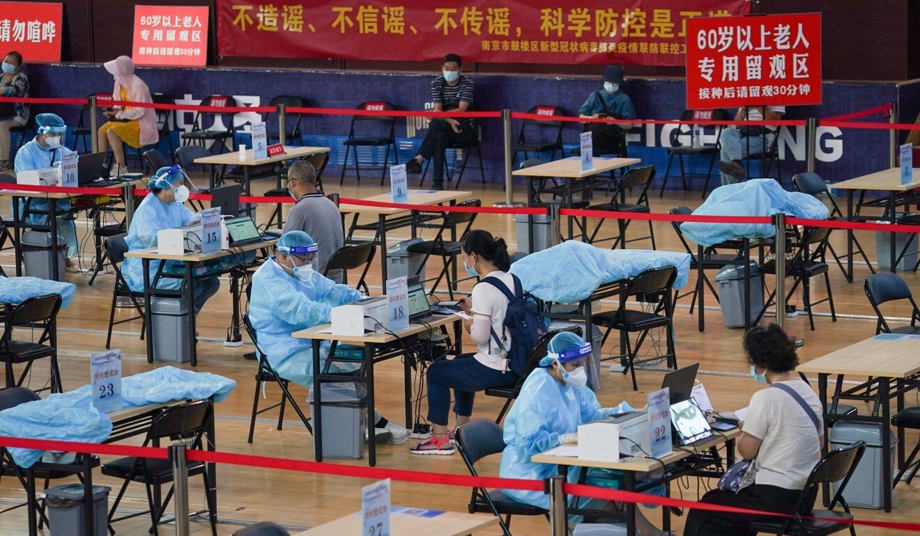 Thành phố Nam kinh, Trung Quốc, đã tổ chức lấy mẫu xét nghiệm đại trà.