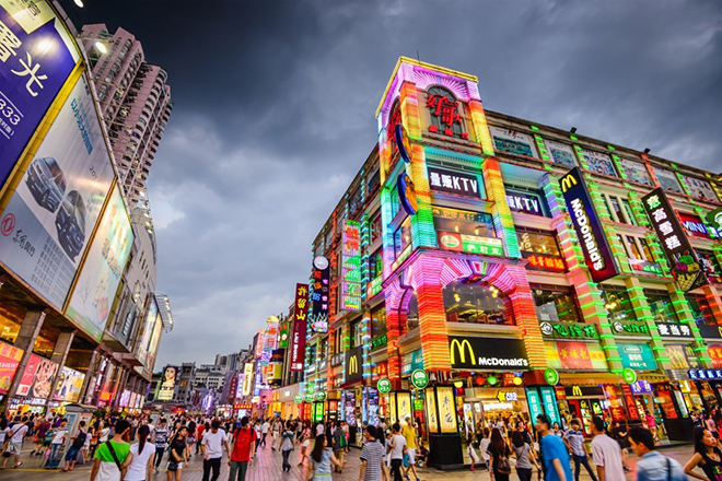 Quảng Châu được biết đến là trung tâm thương mại hàng đầu tại Trung Quốc và thế giới