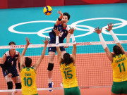 Thể thao - Trực tiếp bóng chuyền ĐT nữ Brazil - ĐT nữ Hàn Quốc: Nóng bỏng tranh vé chung kết Olympic