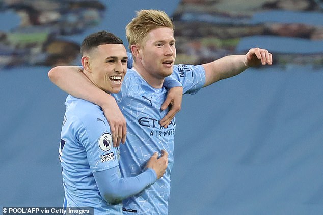 Foden và De Bruyne gặp vấn đề về chấn thương