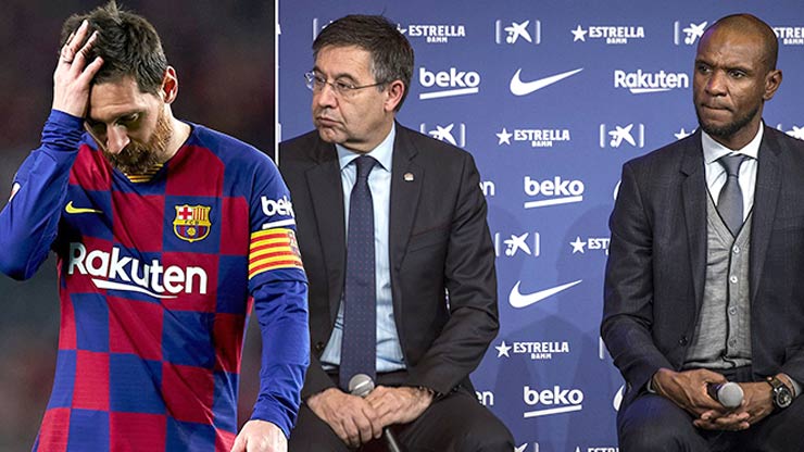 Mâu thuẫn với Messi khiến Chủ tịch Josep Maria Bartomeu và Giám đốc kỹ thuật Eric Abidal sớm phải từ chức hoặc bị sa thải