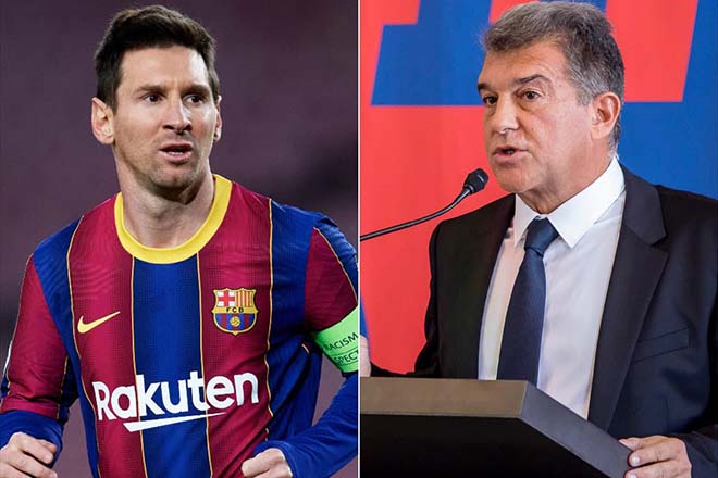 Chủ tịch Laporta bị tố là tìm cách đuổi khéo Messi