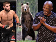 Thể thao - Võ sĩ Khabib vật gấu hút 11 triệu lượt xem, Mike Tyson nói câu phũ phàng