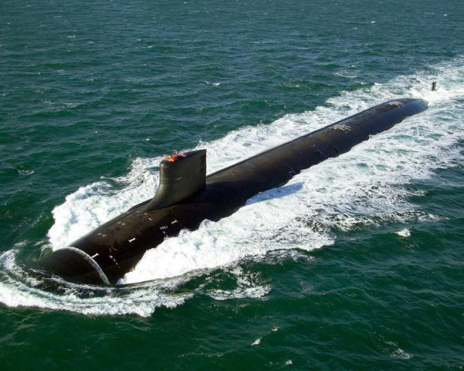Tàu ngầm tấn công hạt nhân USS Seawolf của Hải quân Mỹ. Ảnh: US NAVY
