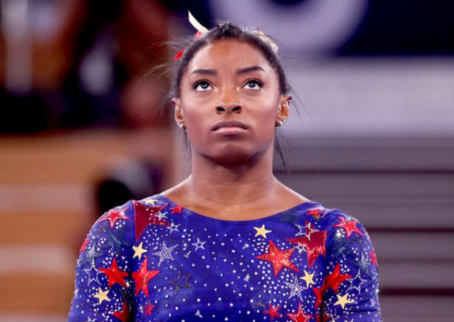 Simone Biles chủ động rút lui khỏi phần thi tại Olympic Tokyo 2020 khi thấy sức khỏe tâm thần không ổn. Ảnh: New York Magazine