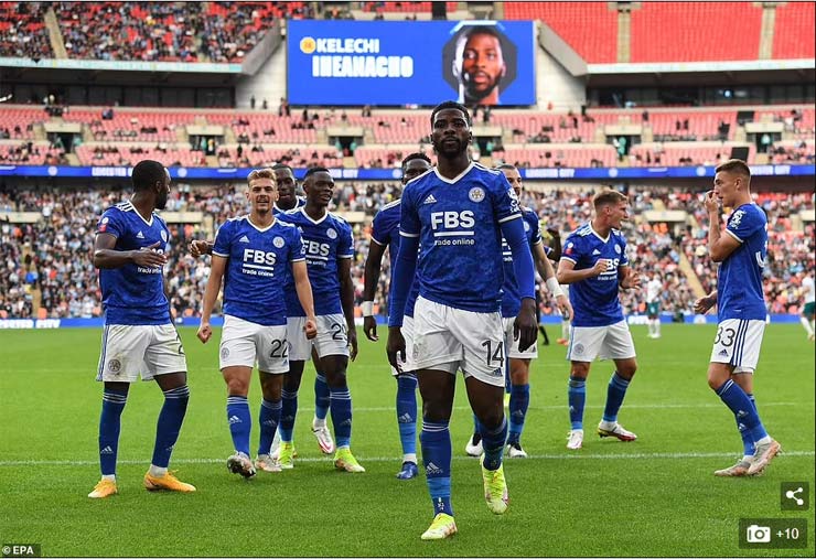 Iheanacho xứng đáng là người hùng của Leicester trên sân Wembley