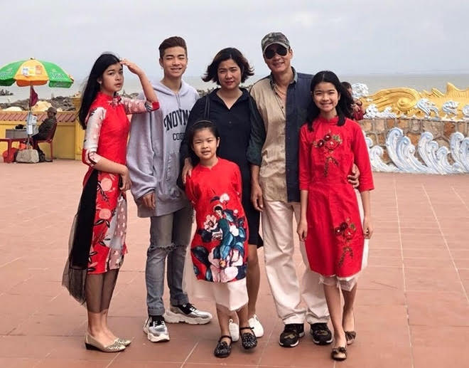 Gia đình diễn viên Võ Hoài Nam