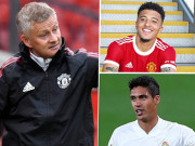 Bóng đá - MU chốt trận ra mắt Sancho, Solskjaer cực lo vì Varane trước &quot;giờ G&quot;