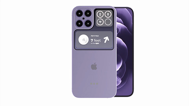 Ảnh concept iPhone 14 Pro năm sau.