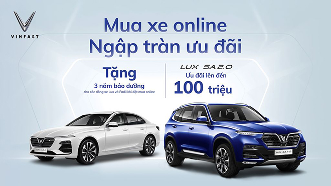 VinFast chính thức mở bán ô tô online với ưu đãi lên đến 100 triệu đồng - 1