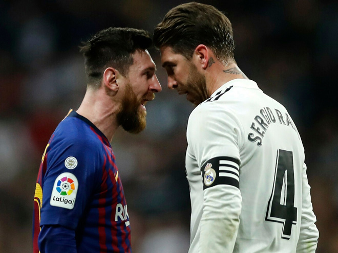 Messi và Ramos có lịch sử đối đầu dài hơn một thập kỷ