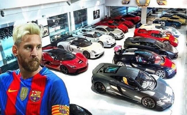 &nbsp;Với mức lương cao như vậy, Messi hoàn toàn có thể sắm siêu xe thoả thích mà không cần phải suy nghĩ nhiều.
