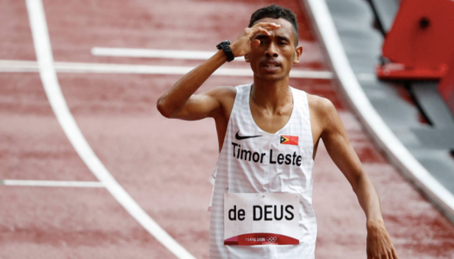 Deus là VĐV điền kinh duy nhất của Đông Nam Á vượt qua kỷ lục tại Olympic Tokyo