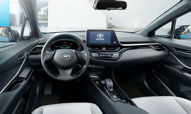 Toyota C-HR là hatchback cỡ nhỏ có tầm quan sát kém nhất, dù mẫu xe này được hãng định vị là một chiếc crossover cỡ nhỏ