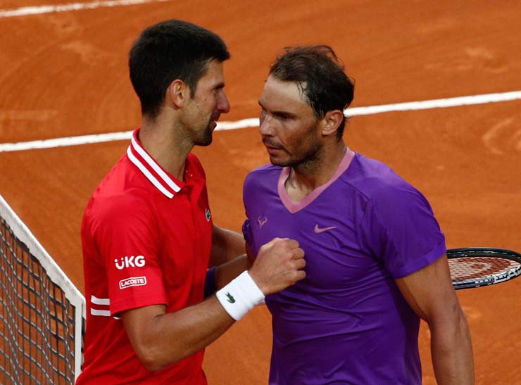 Djokovic và Nadal hiện vẫn cùng chia sẻ kỷ lục 36 danh hiệu đánh đơn ATP Masters 1000