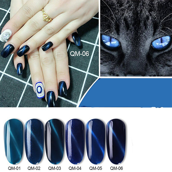 TOP 15+ mẫu nail mắt mèo đẹp, đơn giản, độc đáo nhất 2024