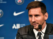 Bóng đá - Họp báo Messi ra mắt &quot;nhà giàu&quot; PSG: Messi muốn một lần nữa đoạt Cúp C1