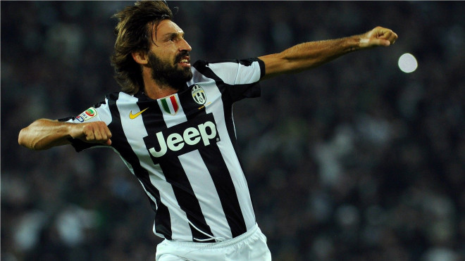 Pirlo đã gây nuối tiếc lớn cho AC Milan khi để anh khoác áo Juventus. Ảnh: CGI.