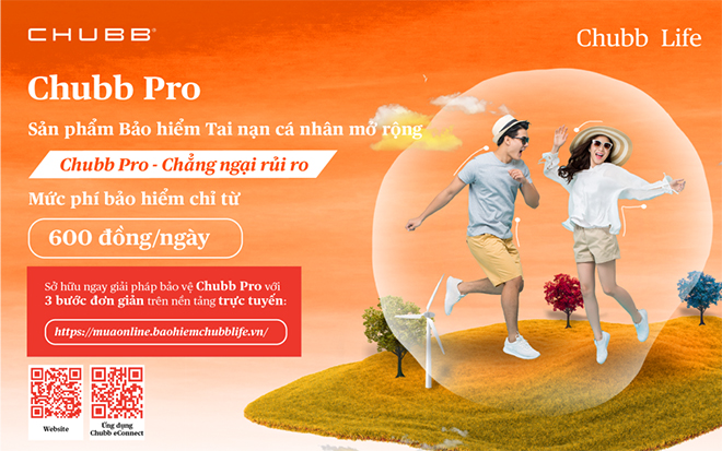 Có Bảo hiểm Tai nạn cá nhân mở rộng – Chubb Pro, khách hàng quẳng gánh âu lo về rủi ro tai nạn