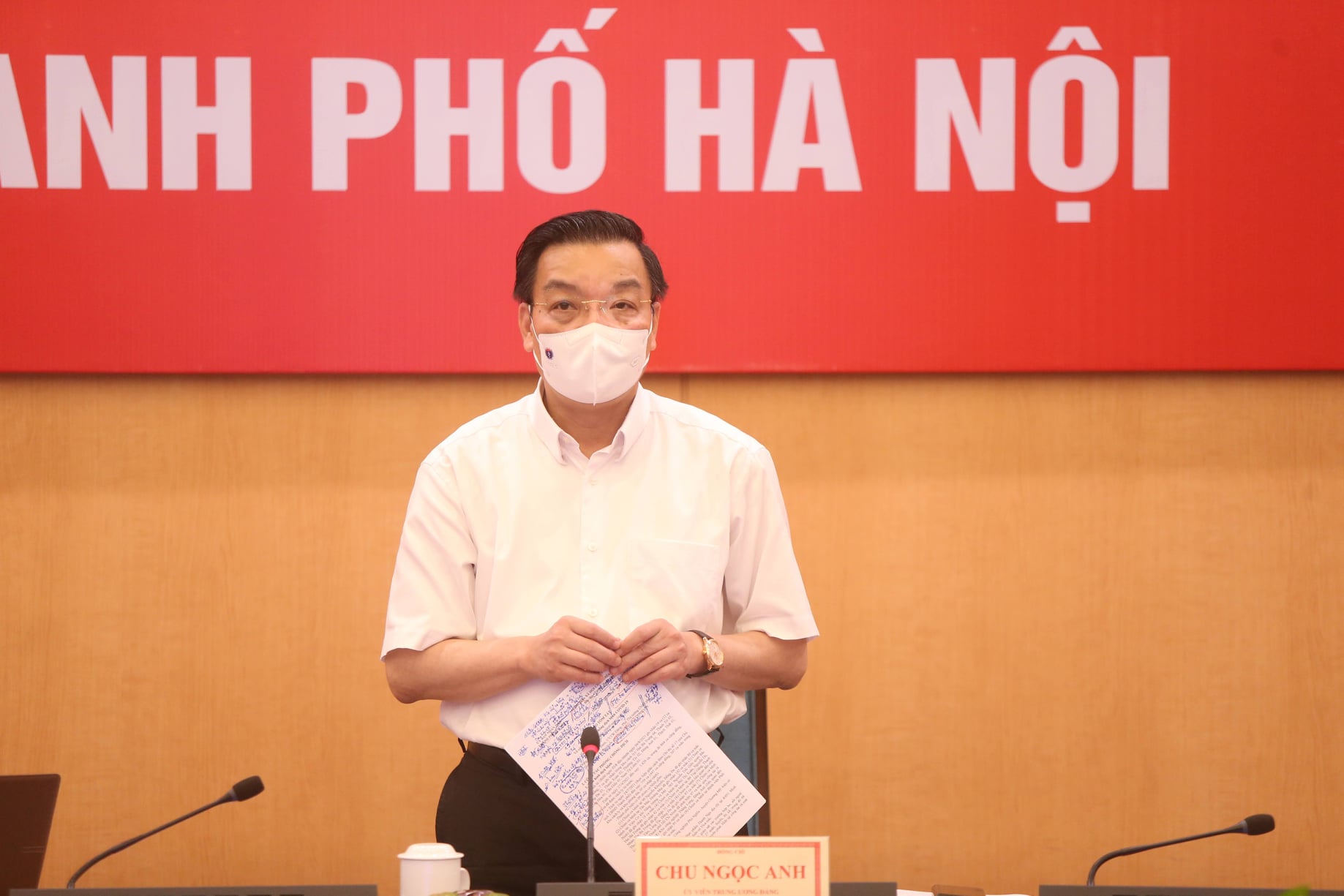 Theo Chủ tịch UBND TP.Hà Nội Chu Ngọc Anh, trải qua 20 ngày giãn cách xã hội, thành phố vẫn kiểm soát được tình hình dịch COVID-19.