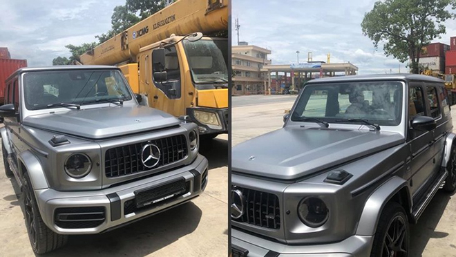 Mercedes-AMG G63 màu sơn Designo Platinum Magno về tay đại gia Sài Thành - 1